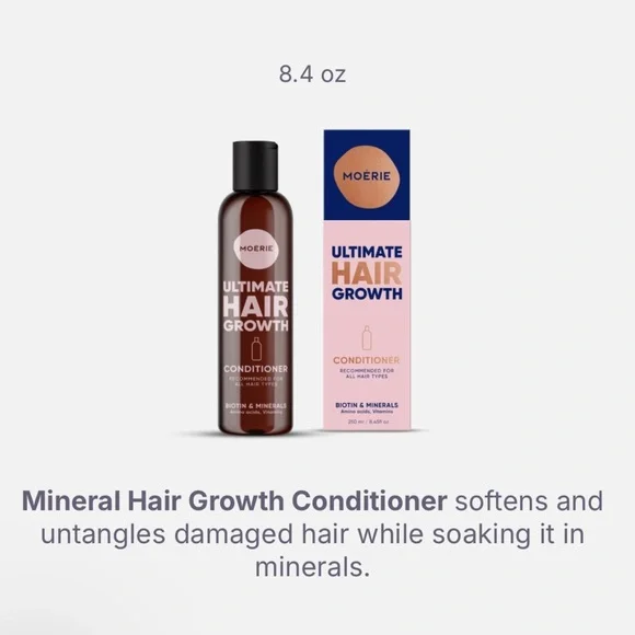 Moerie Hair Growth 4pc set (sold together or individual) - Picture 3 of 7